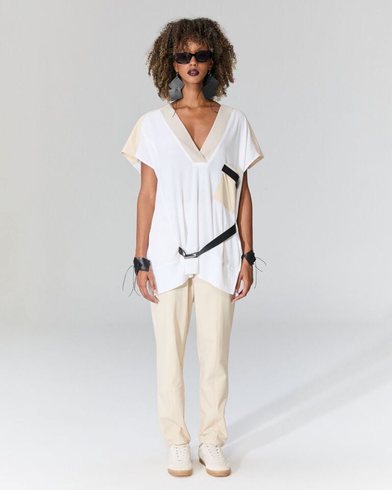 Spor kesim cepli pantolon