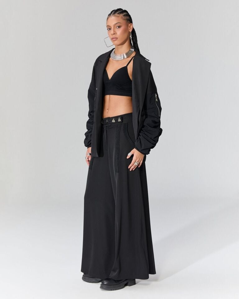 Bol Kesim Tasarım Pantolon