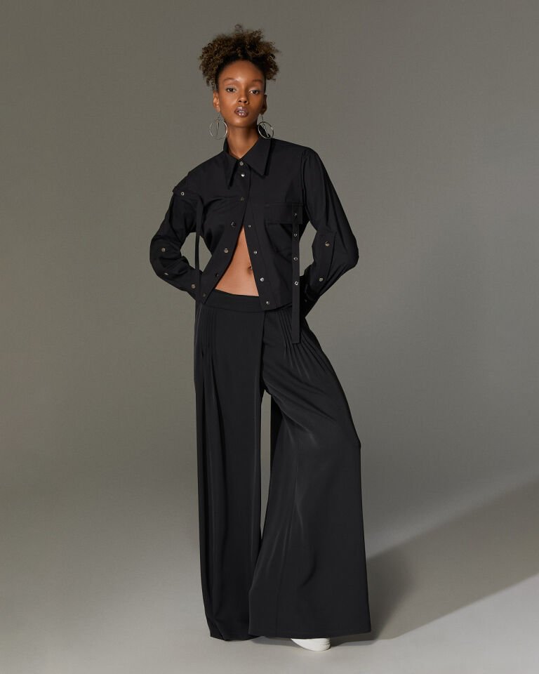 Bol Kesim Tasarım Pantolon