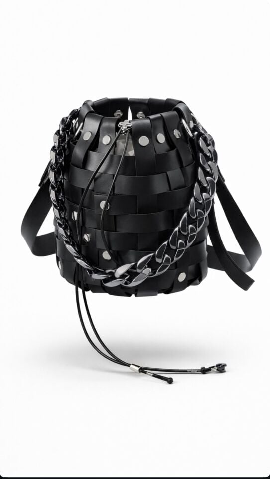 Zincir Detaylı Tasarım Çanta